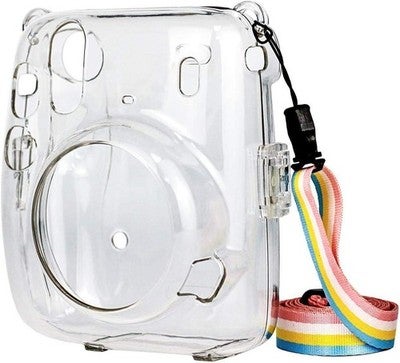 Protective Clear Case For Fujifilm Instax Mini 11, Crystal Camera Case With