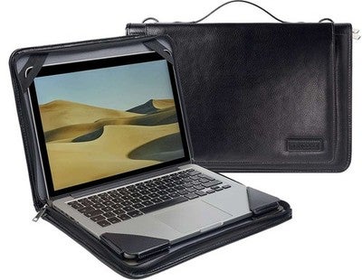 Broonel Black Laptop Messenger Case For Lenovo Yoga Slim 7x 14" Laptop