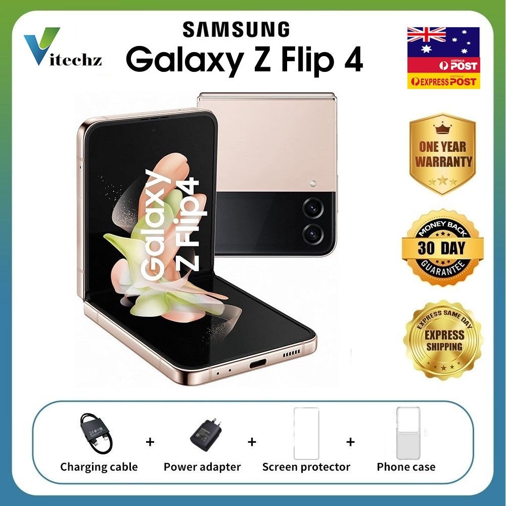 Samsung Galaxy Z Flip4 512gb - Pink Gold (au Stock) (unlocked) - Very