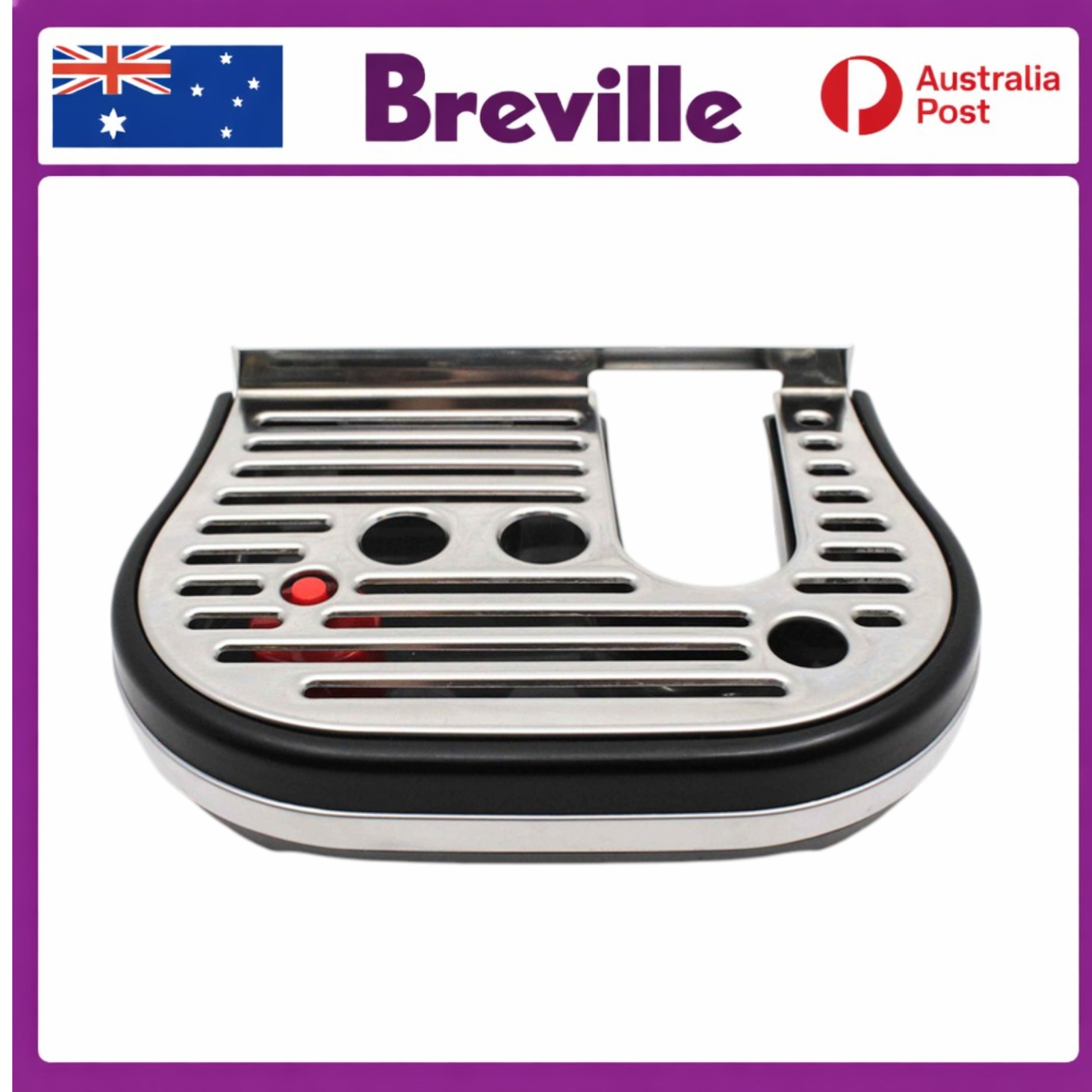 Breville Drip Tray Kit (black Truffle) [sp0025060] For The Bambino Plus Bes500