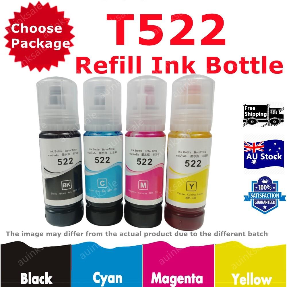 T522 522 Ink Bottle Compatible For Epson Ecotank Et-2810 Et-1110 Et-1810