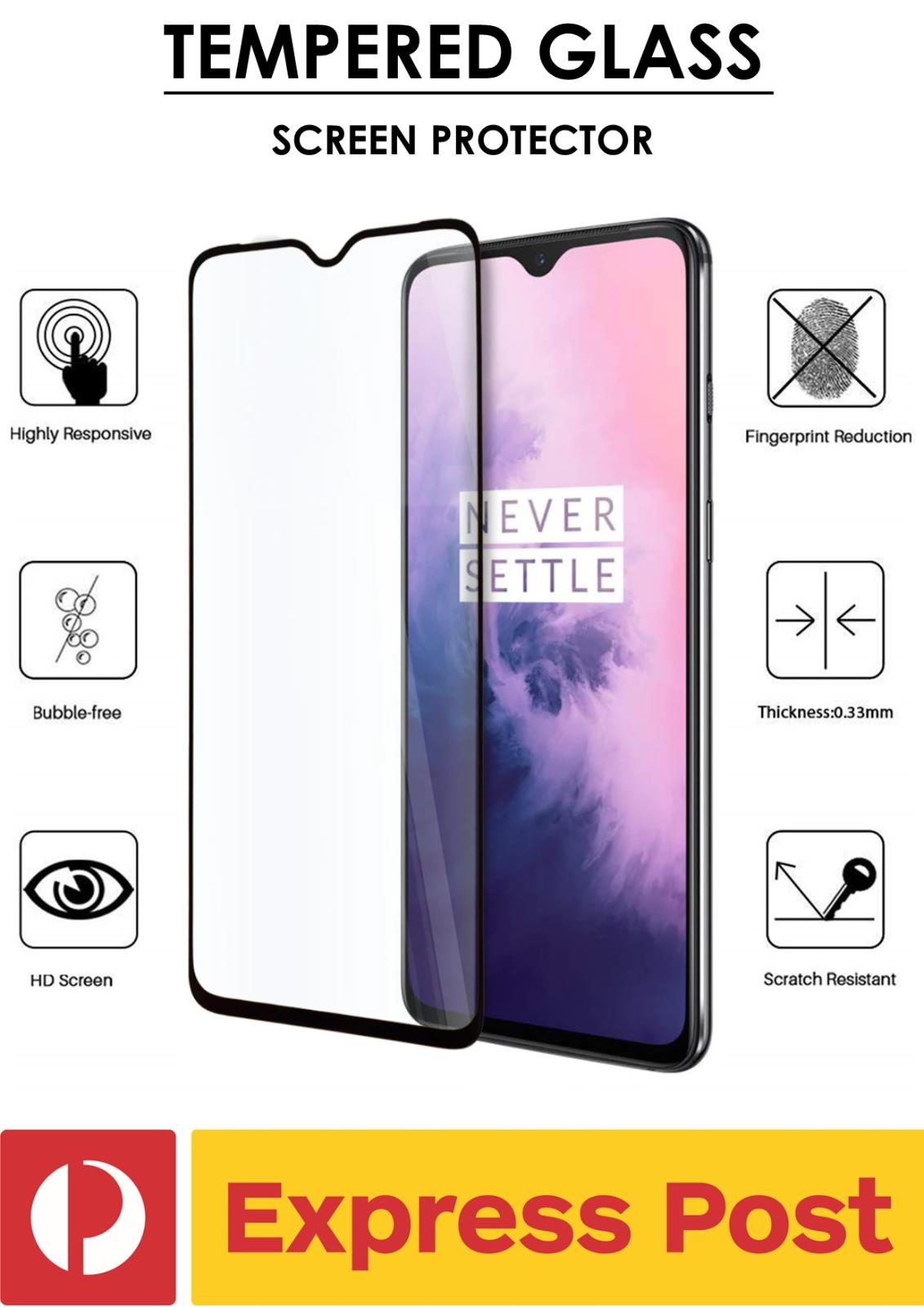 Oneplus One Plus (1+) 13r Full Glue Coverage Tempered Glass Screen Protector