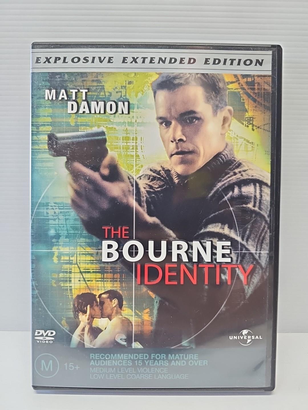 The Bourne Identity (dvd, R4, 2002)