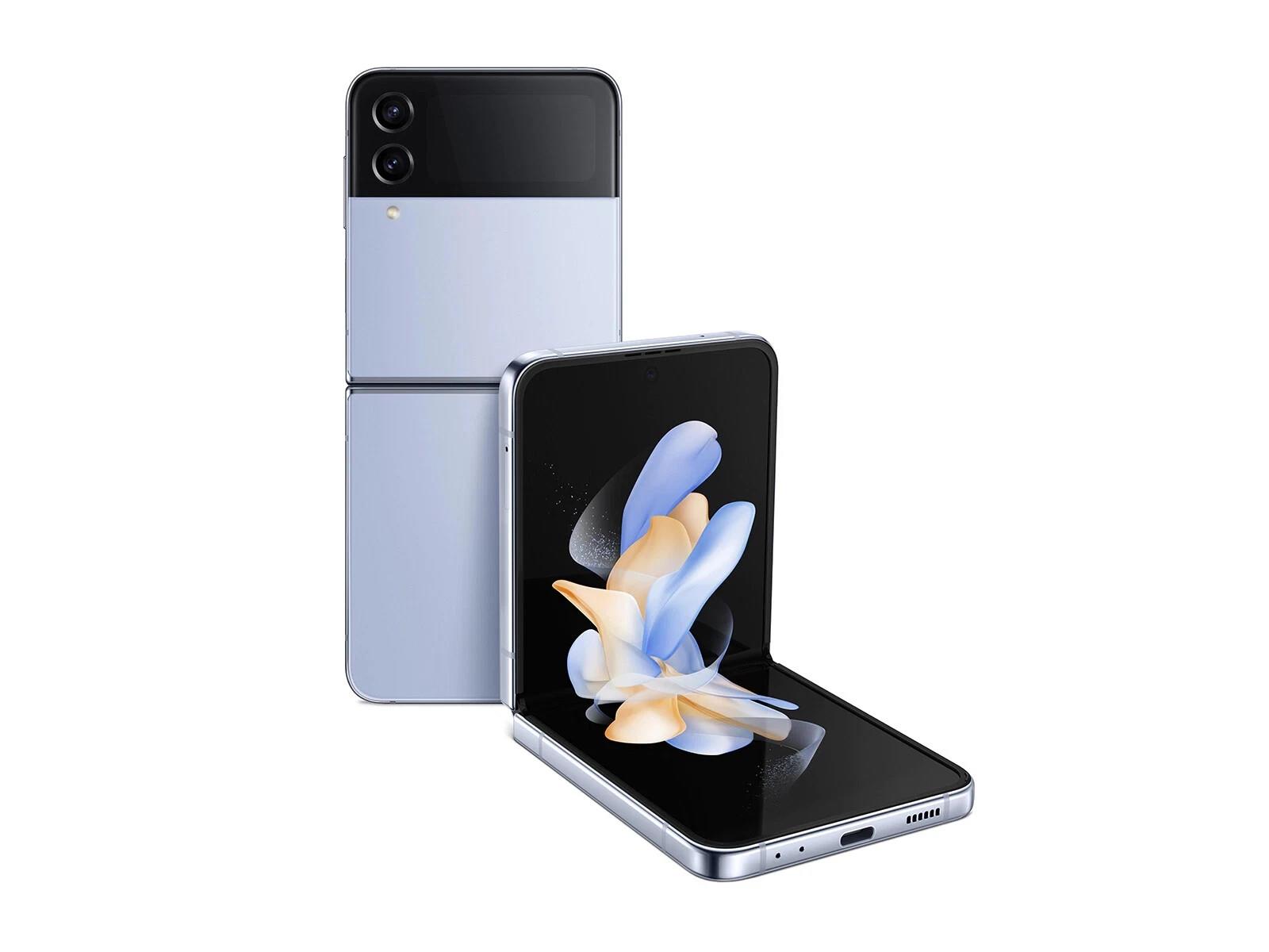 Samsung Galaxy Z Flip4 512gb Blue Sm-f721b Unlocked Excellent