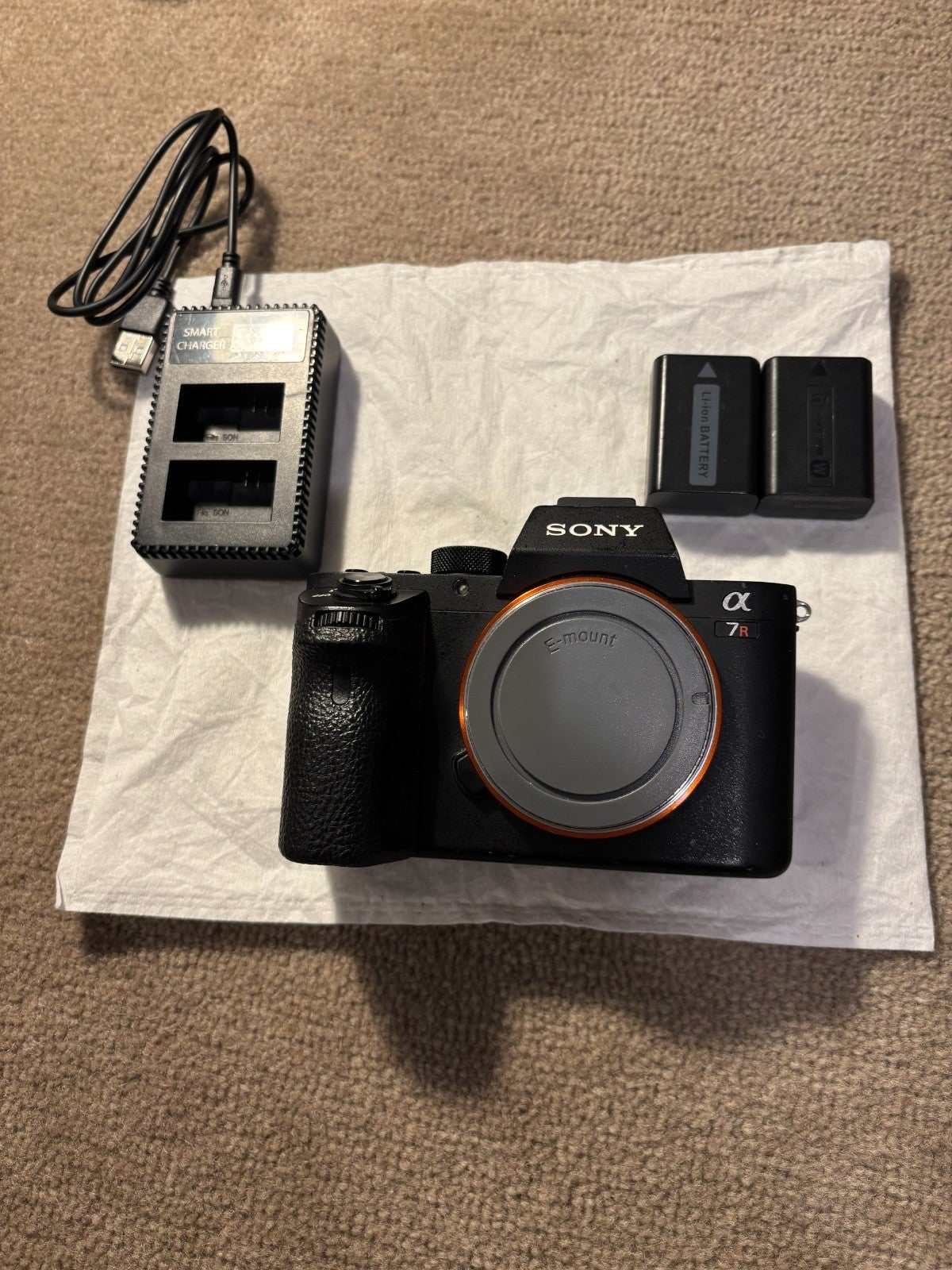 Sony - Alpha A7r Ii Full-frame Mirrorless 4k Video Camera - Black