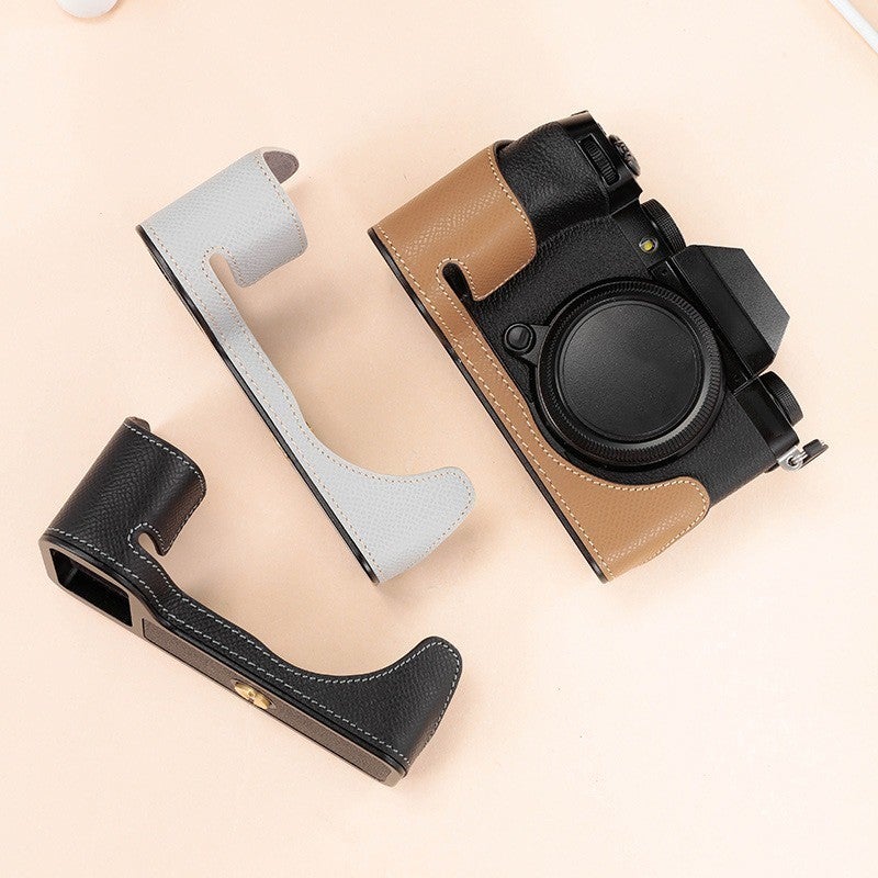 For Fuji X-s20 X-s10 Camera Base Bag Cover Leather Case Shell Camera Protector