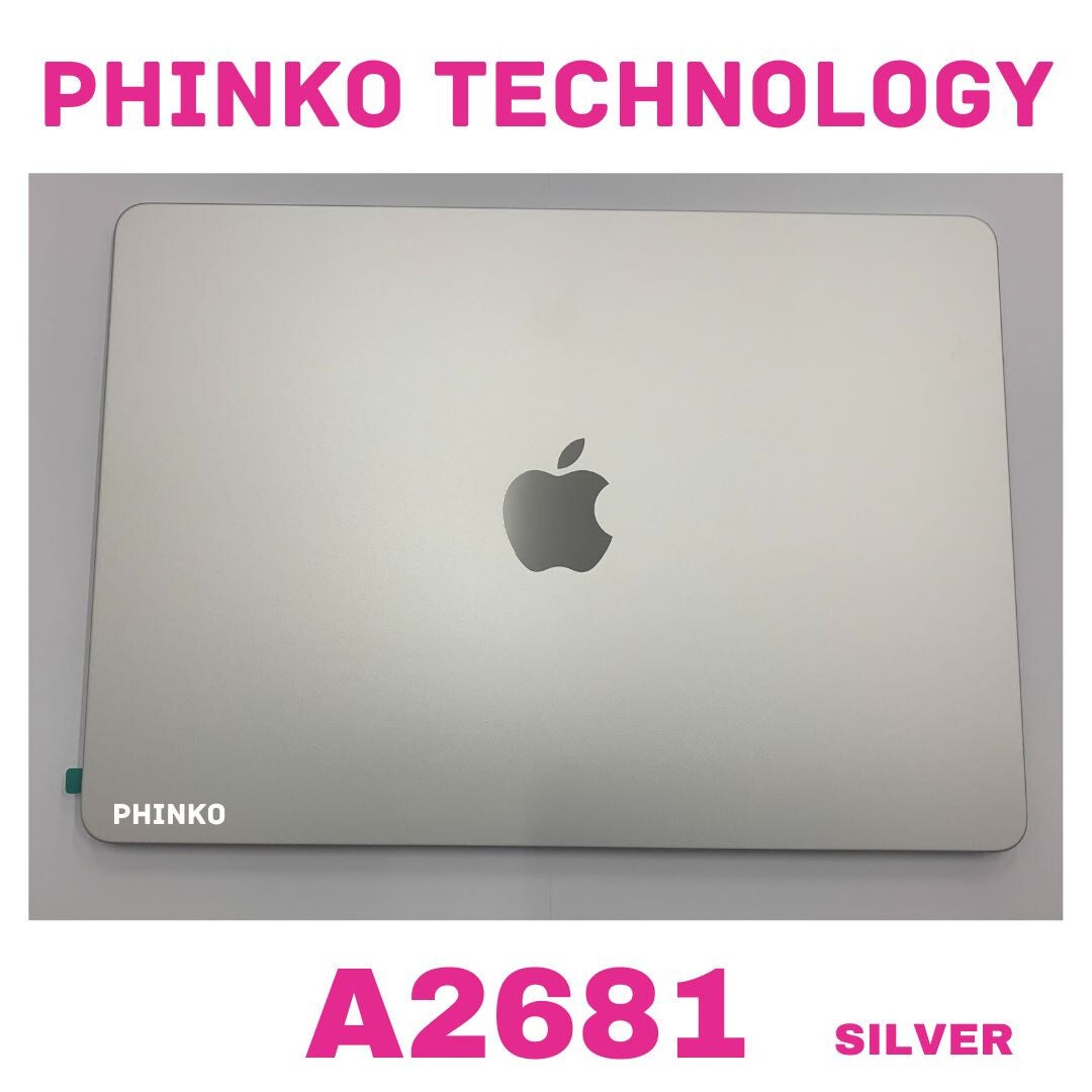 Lcd Screen Display Assembly For Apple Macbook Air 13'' M2 A2681 2022 Silver