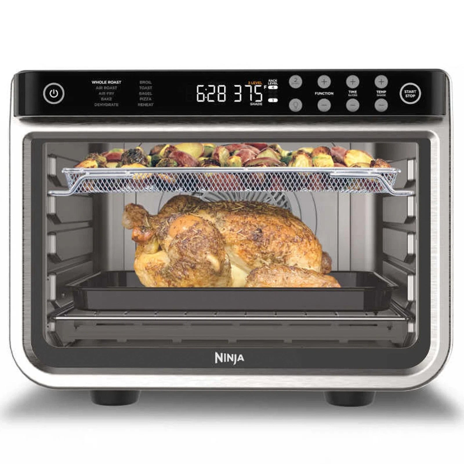 Ninja Xl Air Fryer Toaster Oven, Electric Kitchen Appliance Food Cooker Airfryer