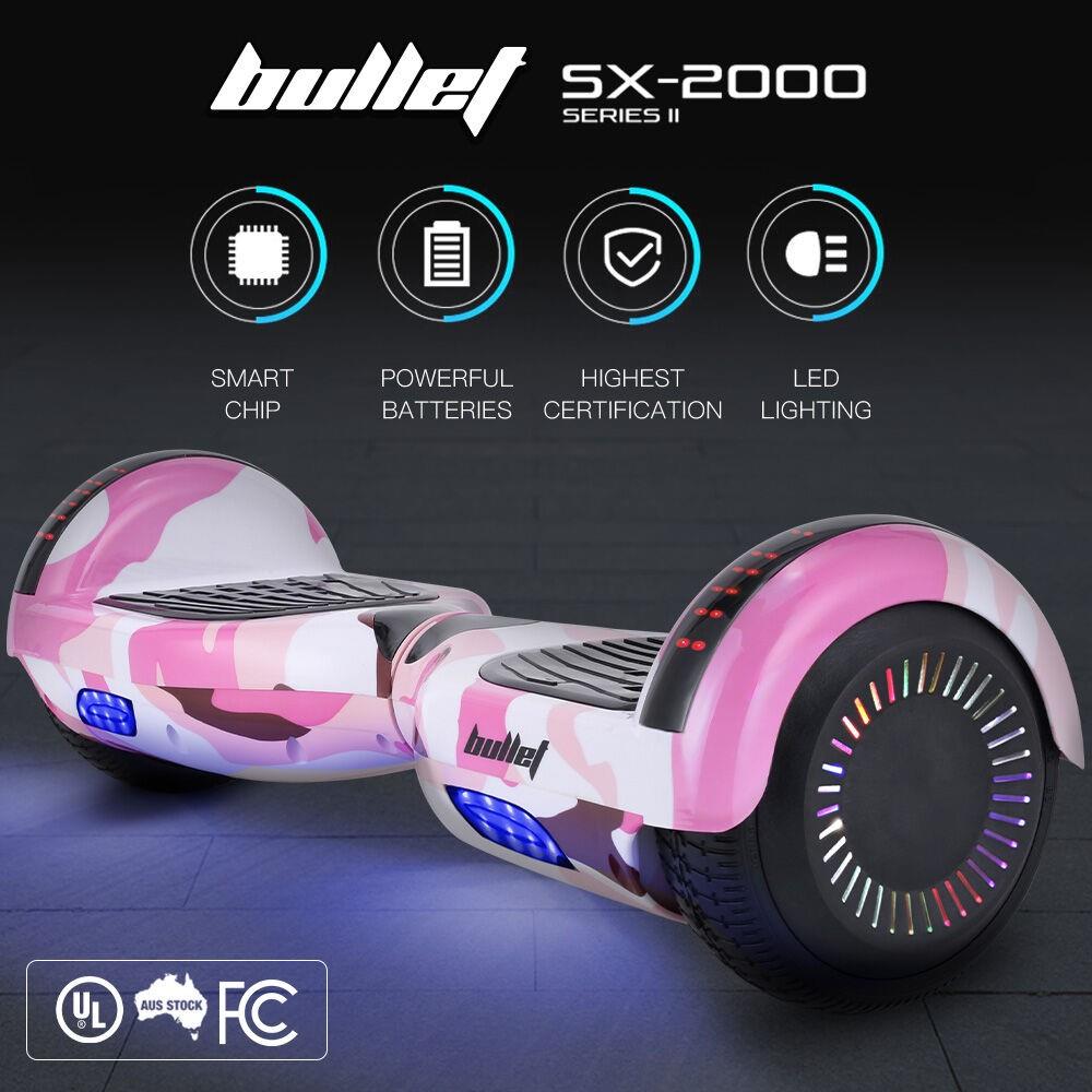 Bullet Sx-2000 Hoverboard Scooter 500w Brushless Ul Certified Scooter