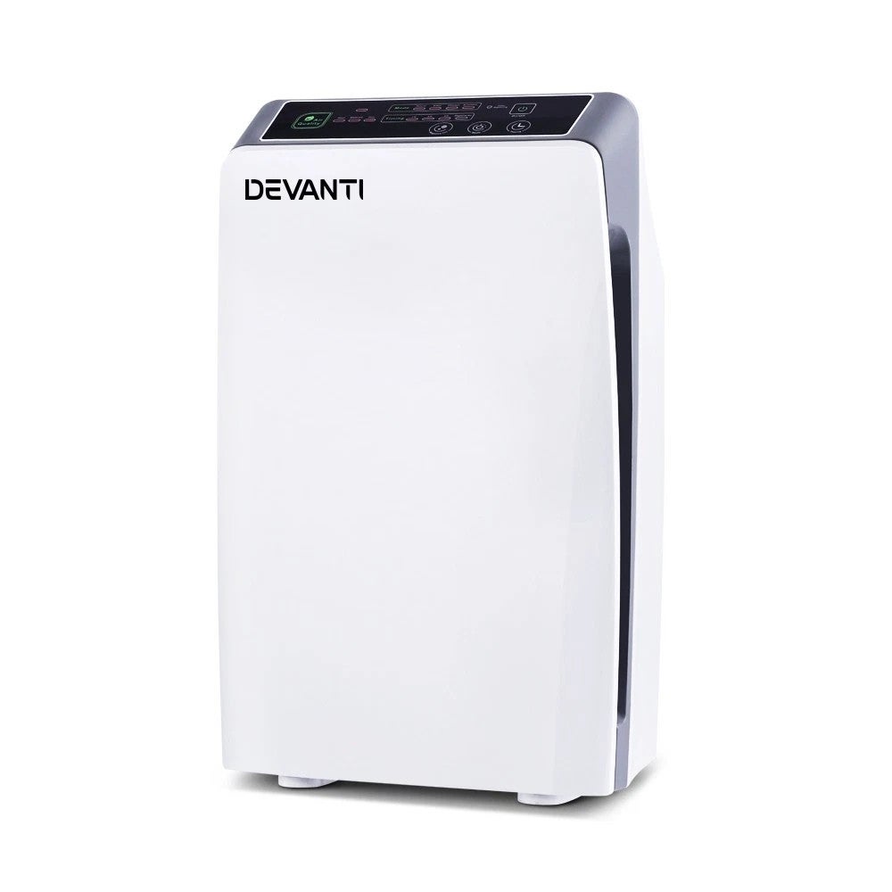 Devanti Air Purifier Purifiers Hepa Filter Home Freshener Carbon