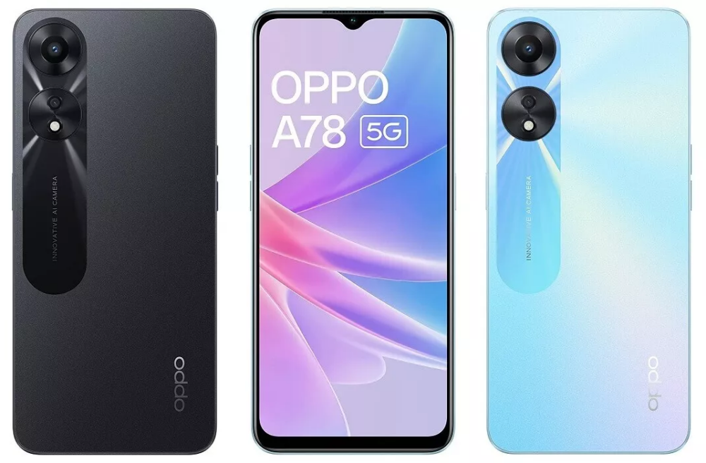 Unlocked Oppo A78 5g 8gb Ram 128gb Rom Dual Sim 5000mah Googleplay Android Phone