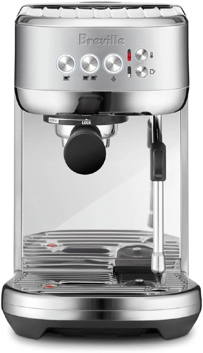 Bambino Plus Espresso Machine - Brushed Stainless Steel, Bes500bss