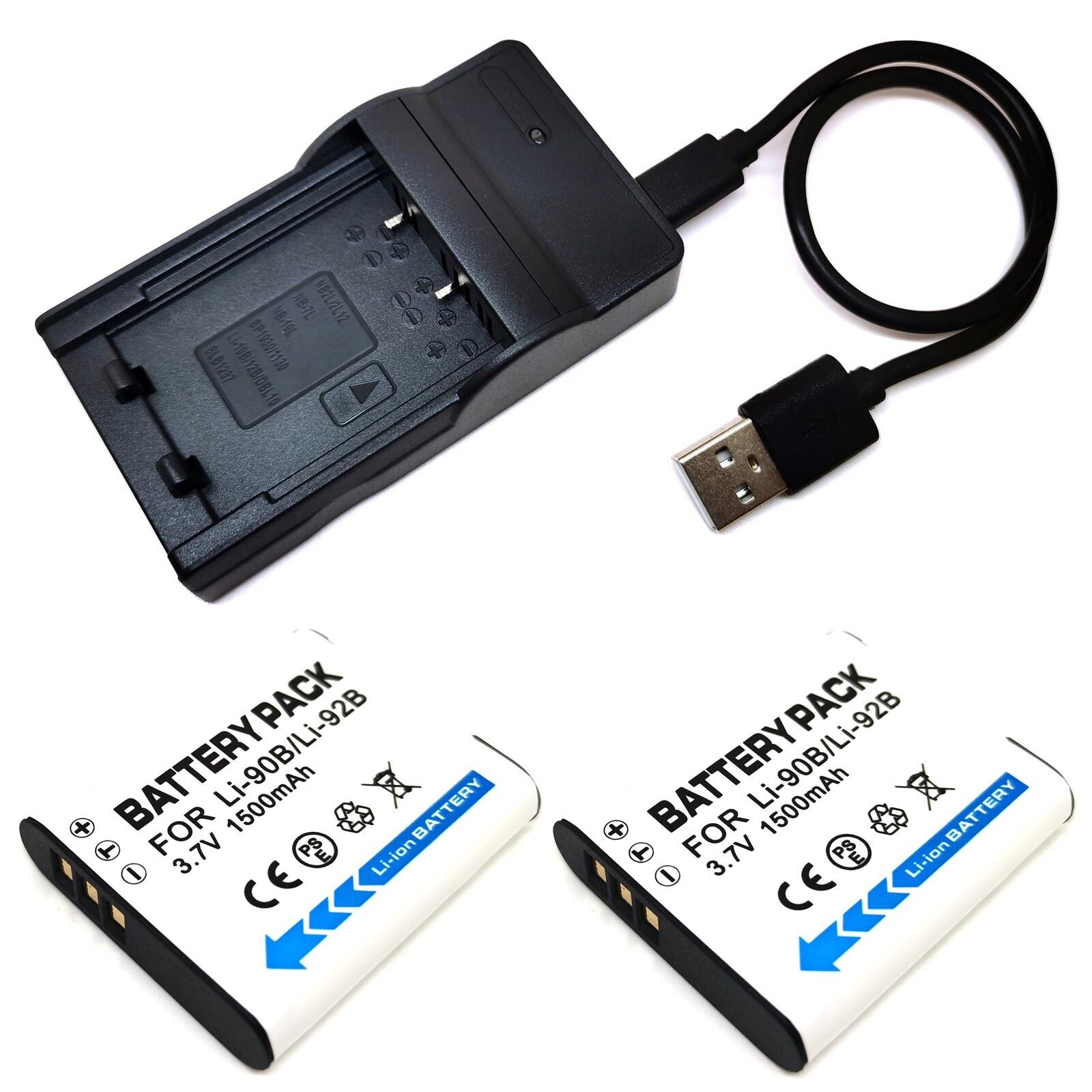 Battery Pack / Usb Charger For Db-110 Ricoh Gr Iii Street Edition Camera