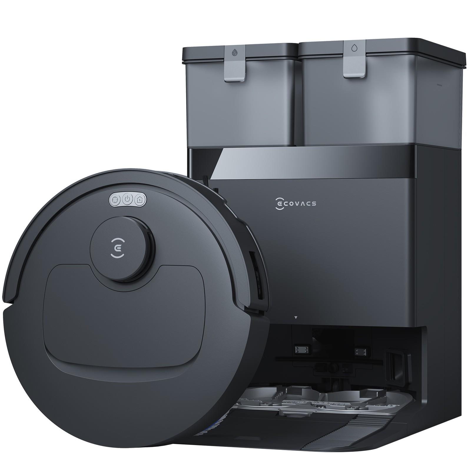 Ecovacs Deebot T30s Pro Plus Black Robot Vacuum And Mop, 25000pa Suction