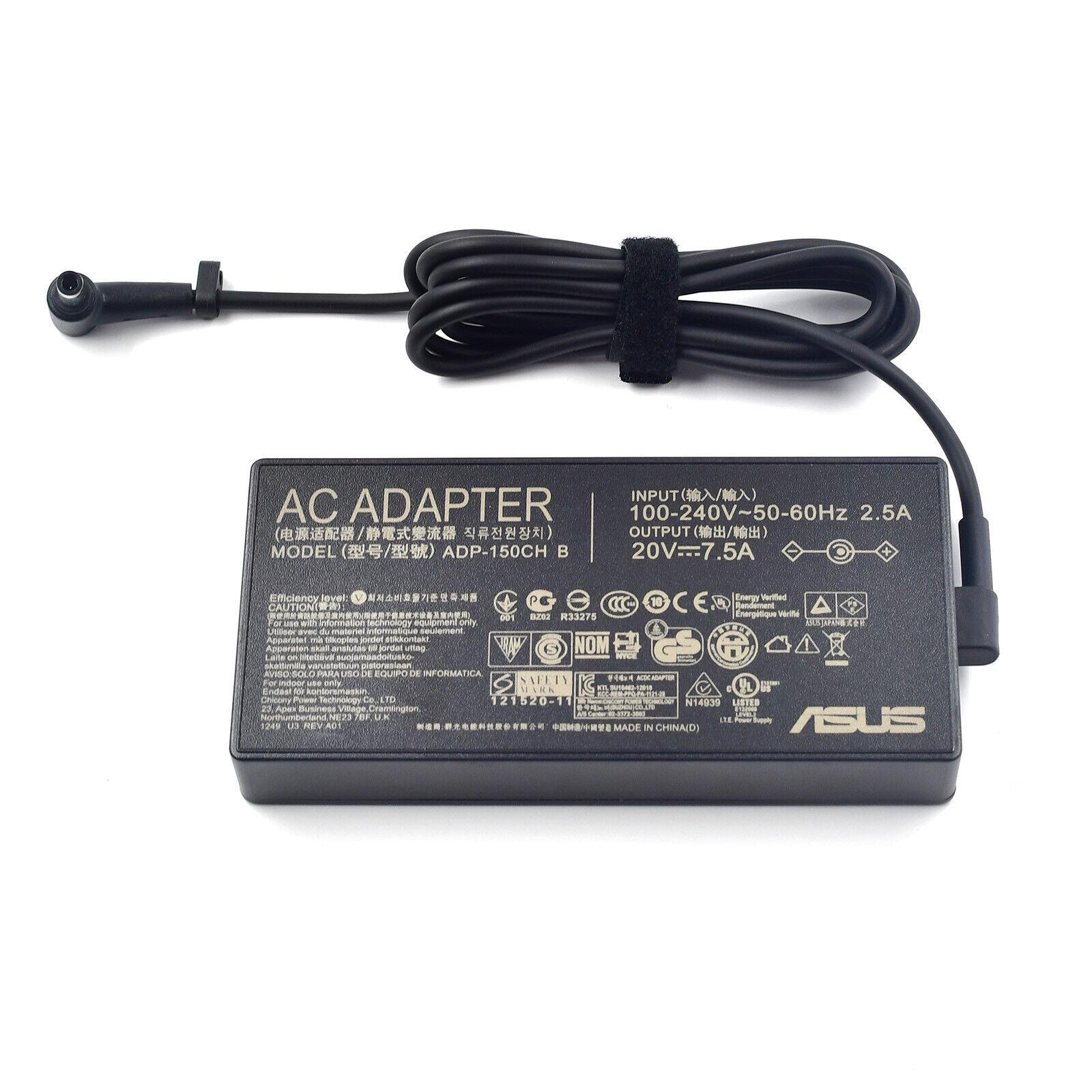 Original 20v 7.5a 150w Ac Adapter Charger Asus Zenbook Pro 14 Duo Oled Ux8402