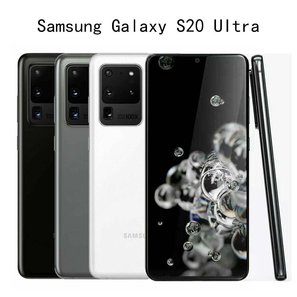 Samsung Galaxy S20 Ultra 5g 6.9" G988u 12g+128gb Factory Unlocked Smartphone