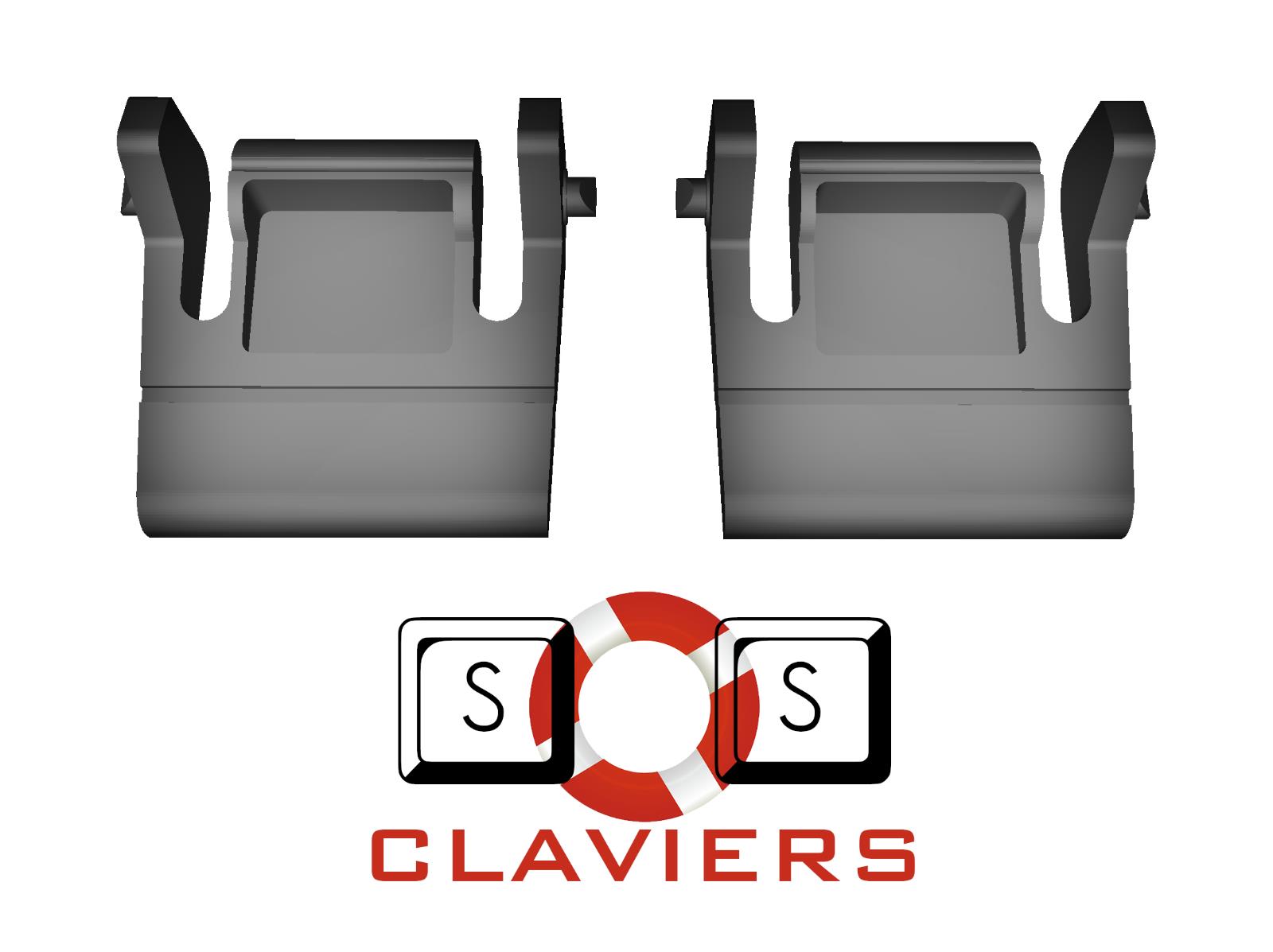 Razer Blackwidow Ultimate Keyboard Replacement Tilt Leg Stand Feet