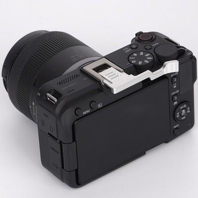 Lightweight Aluminum Thumb Holder For Canon R50v Camera Enhanced Stability