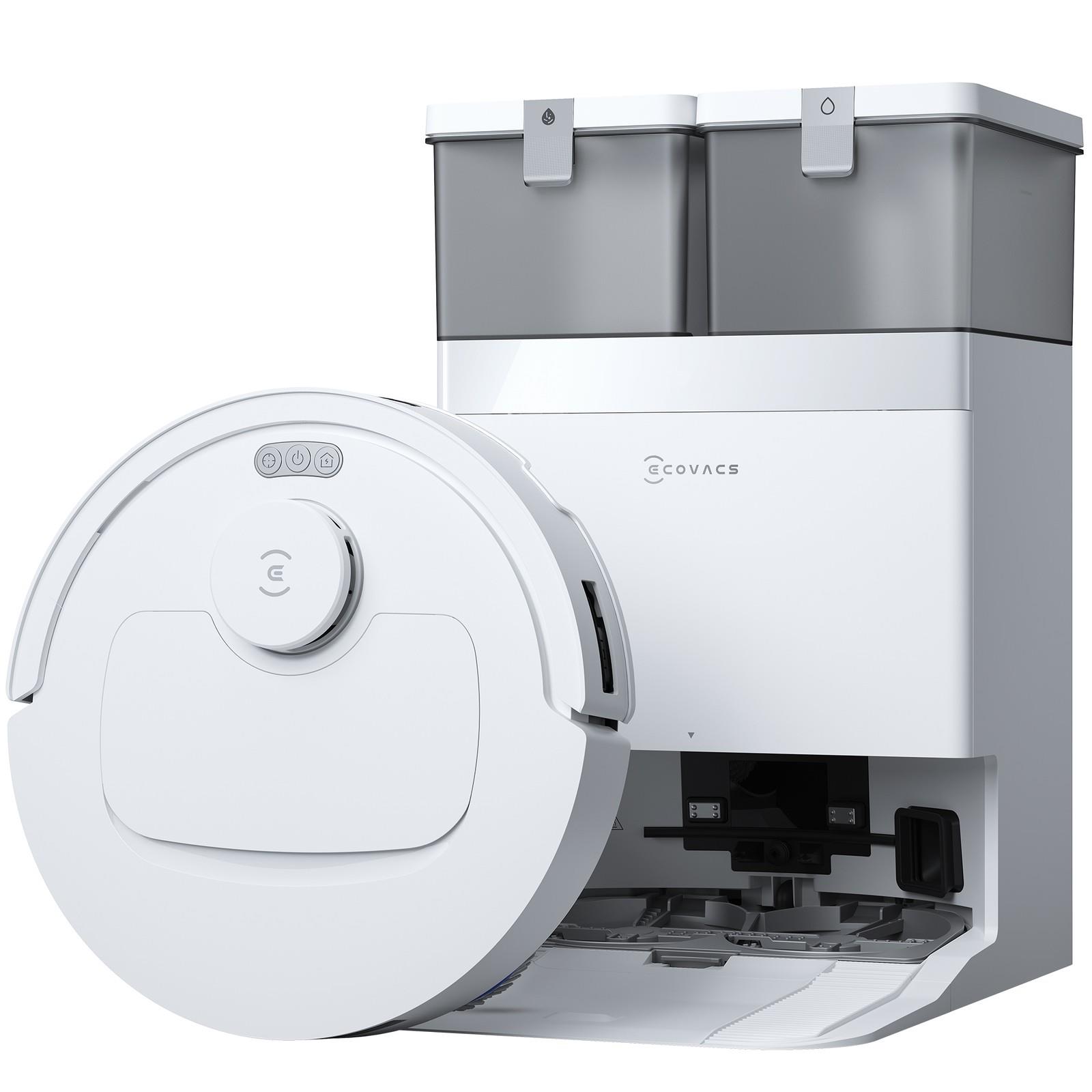 Ecovacs Deebot T30s Pro Plus White Robot Vacuum And Mop, 25000pa Suction