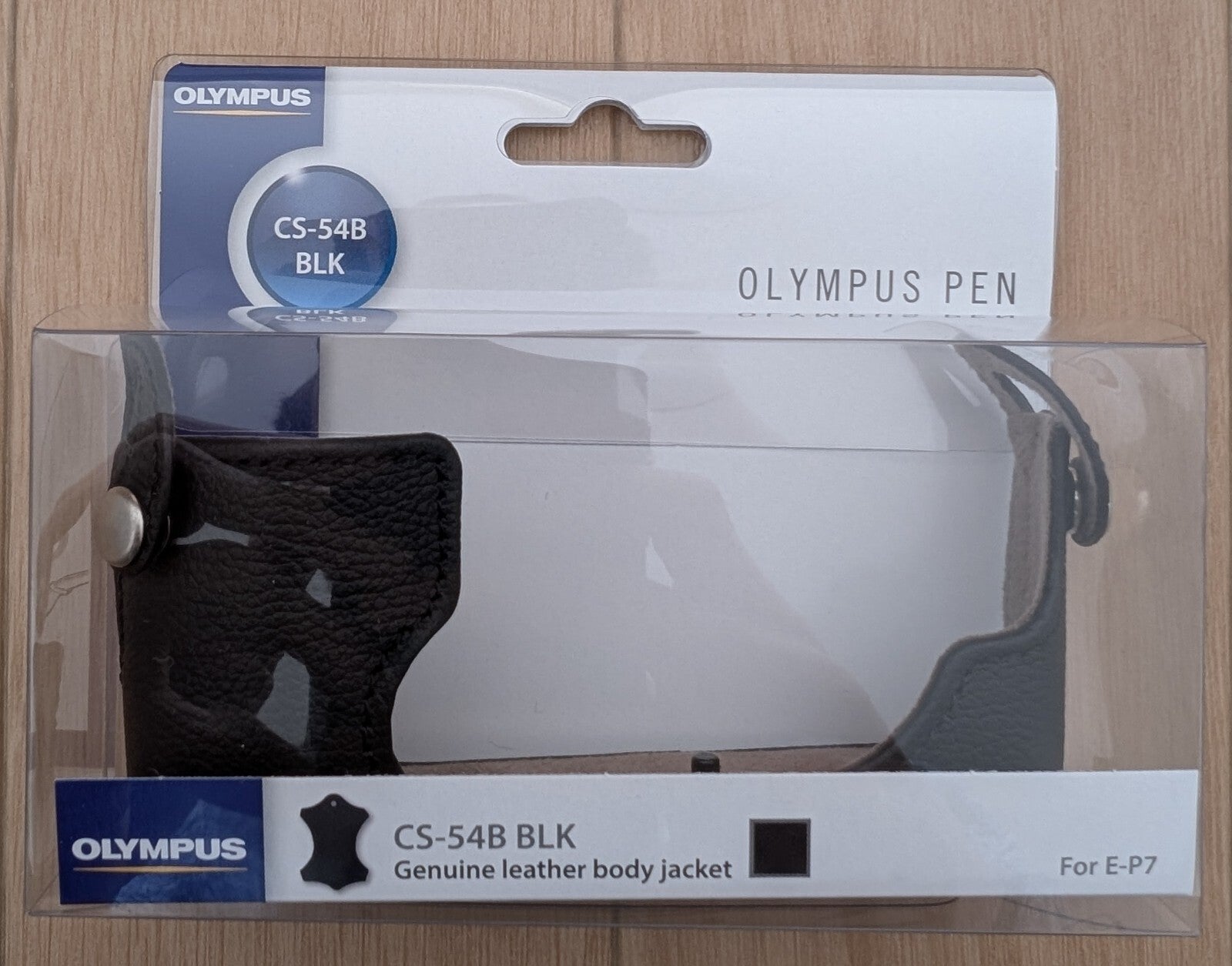 Olympus Cs-54b Blk [leather Body Jacket Black For Olympus Pen E-p7]