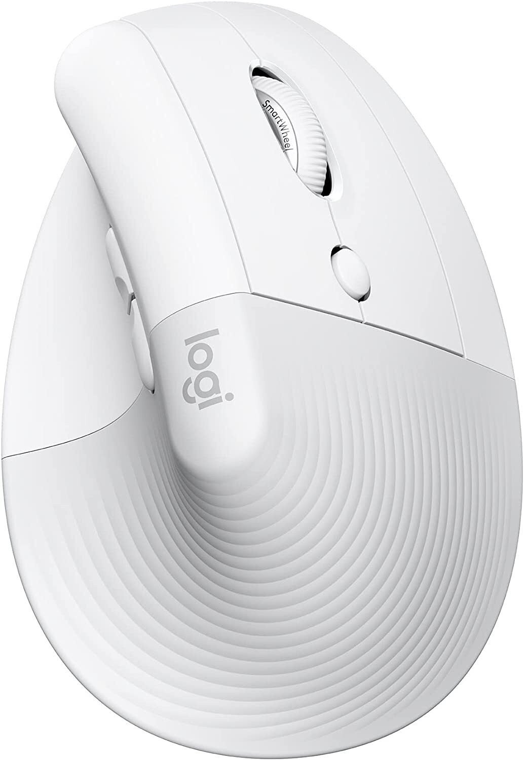 Logitech Lift Vertical Ergonomic Mouse - Off White/pale Grey