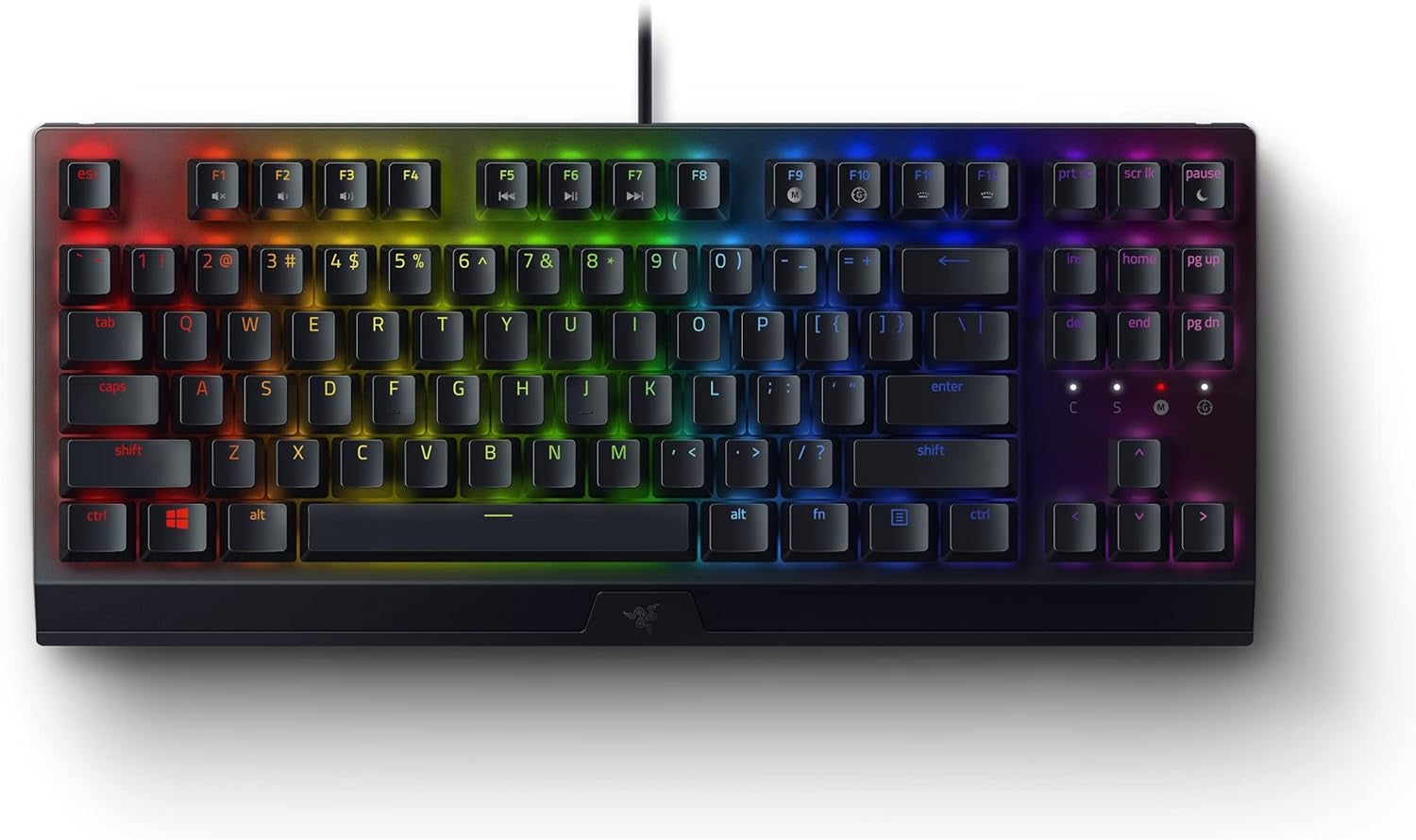 Razer Blackwidow V3 Tkl Mechanical Gaming Keyboard: Yellow Mechanical