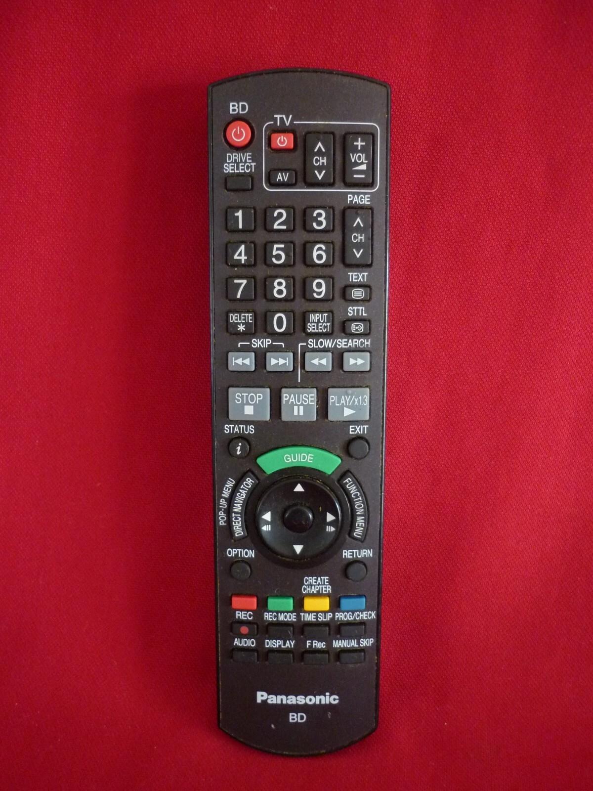 Panasonic Tv Remote Control N2qayb000934 Works Well Replace Television