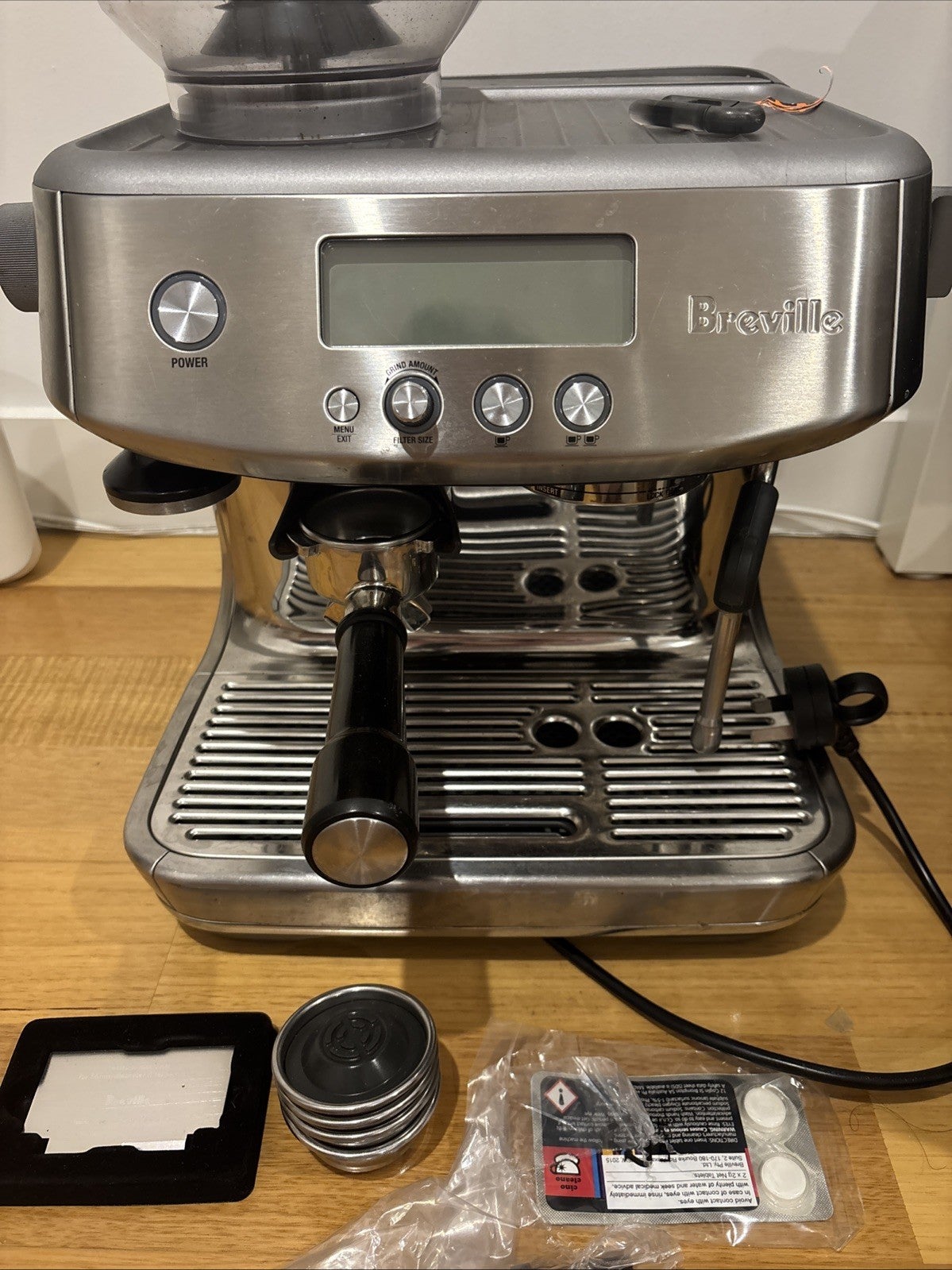 Breville The Barista Pro Espresso Machine - Silver