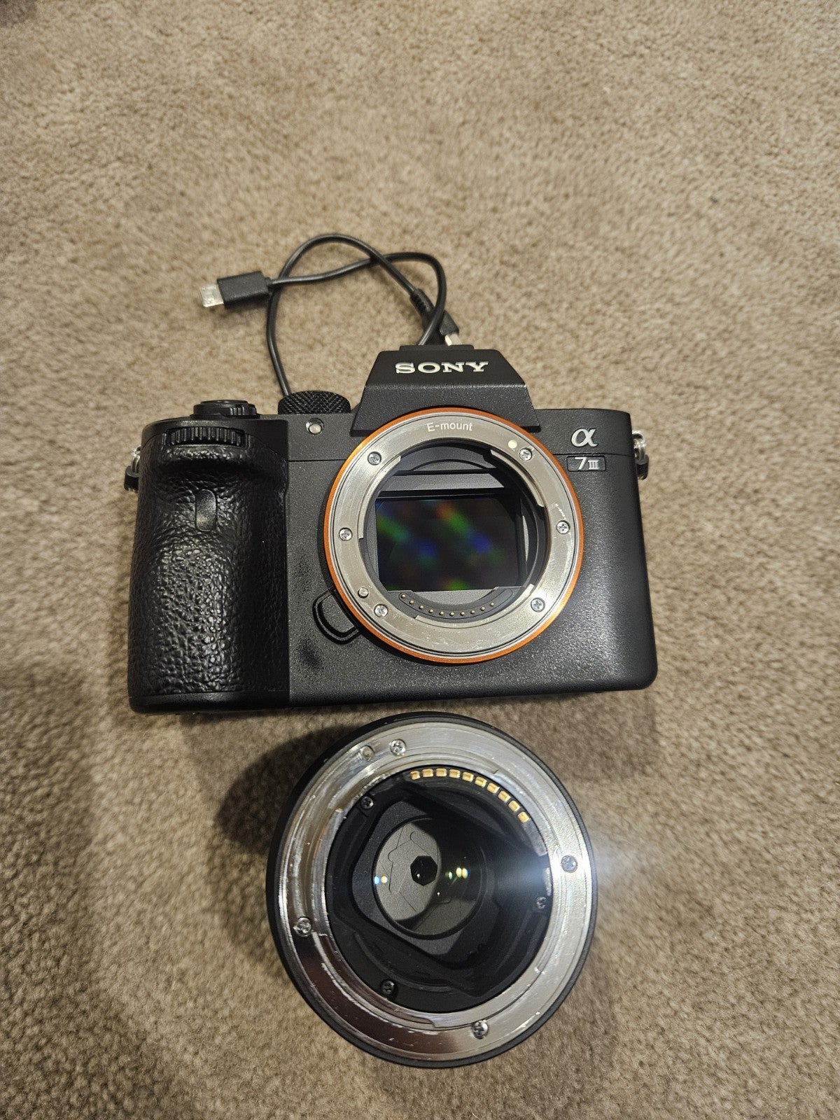 Sony Alpha A7 Iii 24.2mp Digital Camera & Sony Fe 50mm F1.8 16k