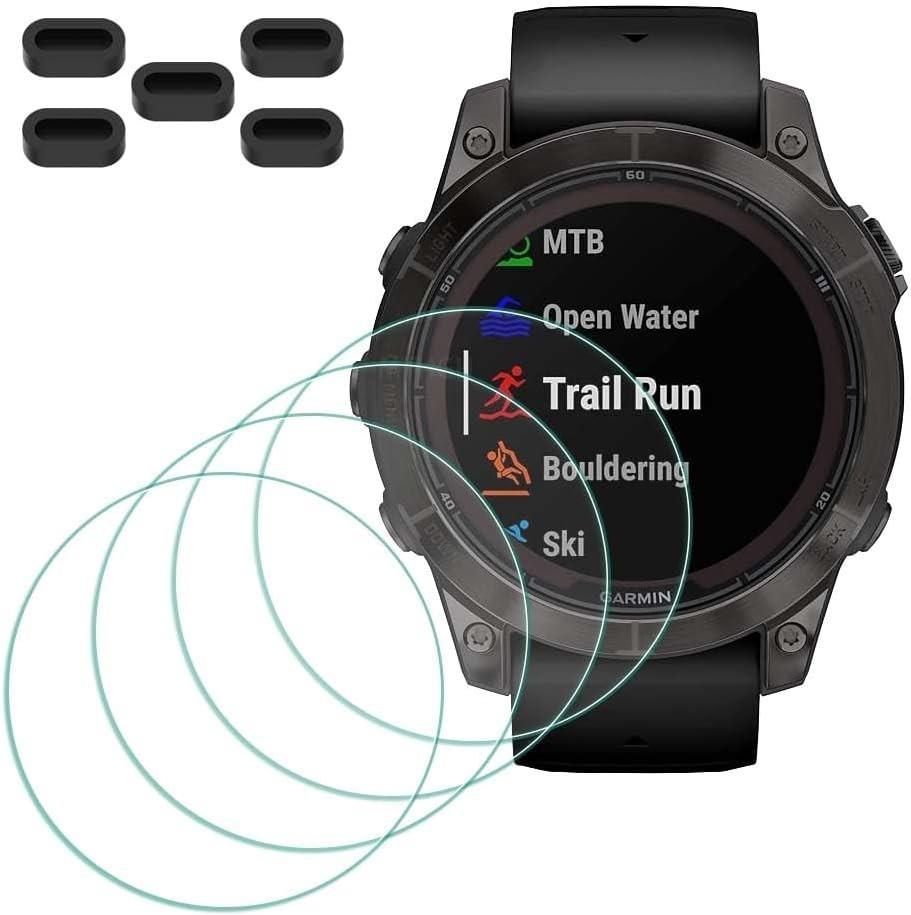 Screen Protector For Garmin Fenix 7pro / 7 Pro Solar 47mm Smartwatch [4 Pcs]
