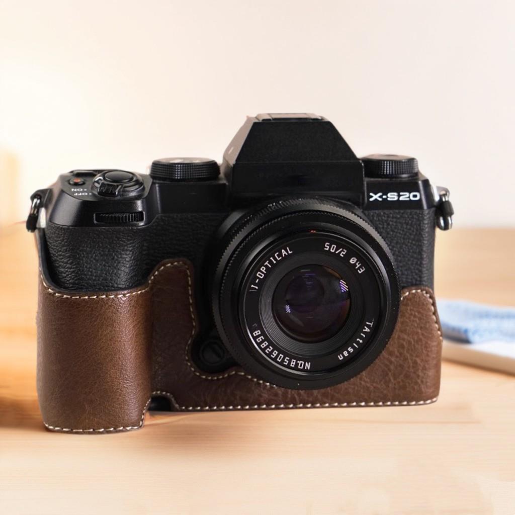 For Fujifilm Xs20 X-s20 Camera Bag Leather Dock Case Camera Protection Cover