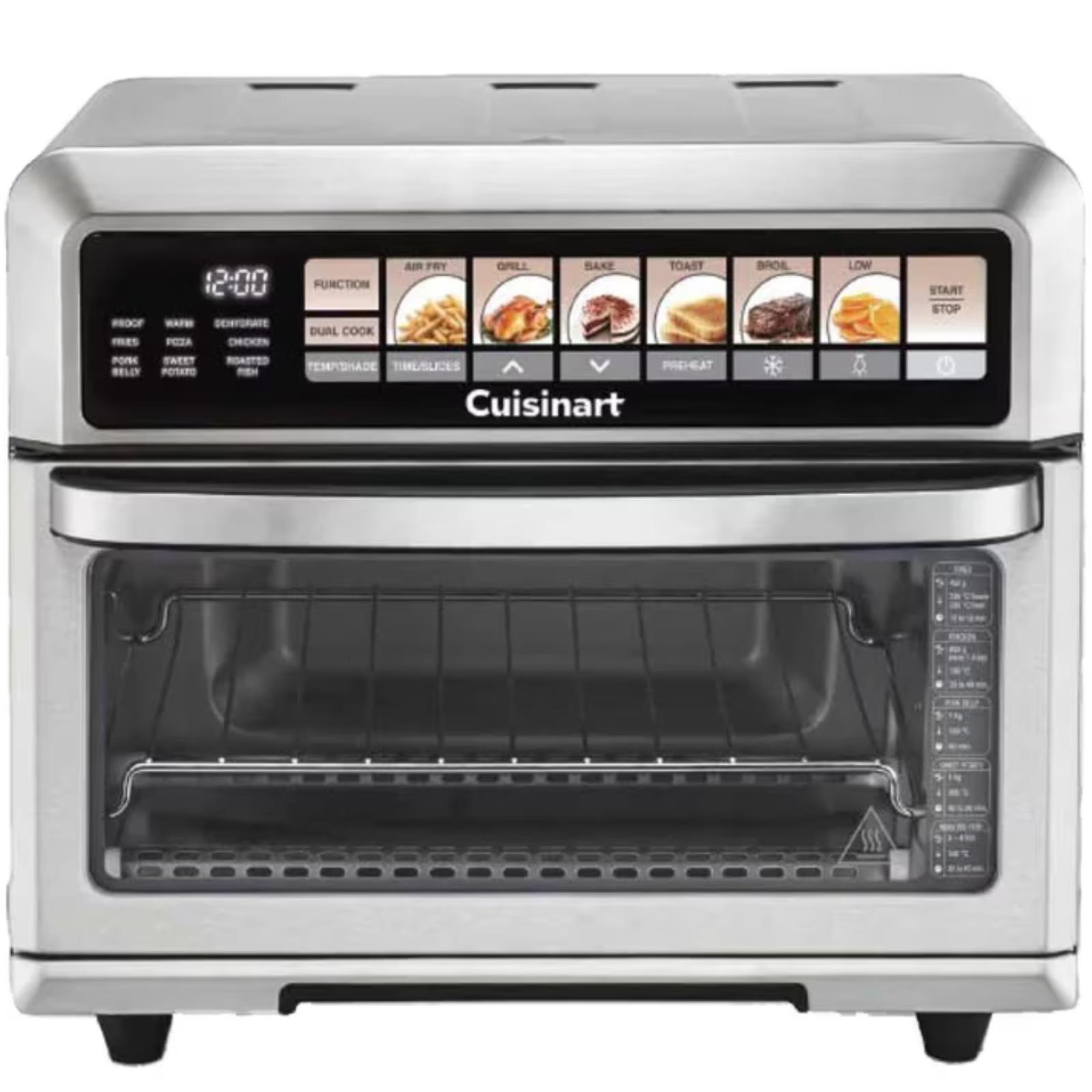 Cuisinart Air Crisp Pro Toa-75xa Digital Oven Air Fry 10 Setting Stainless Steel