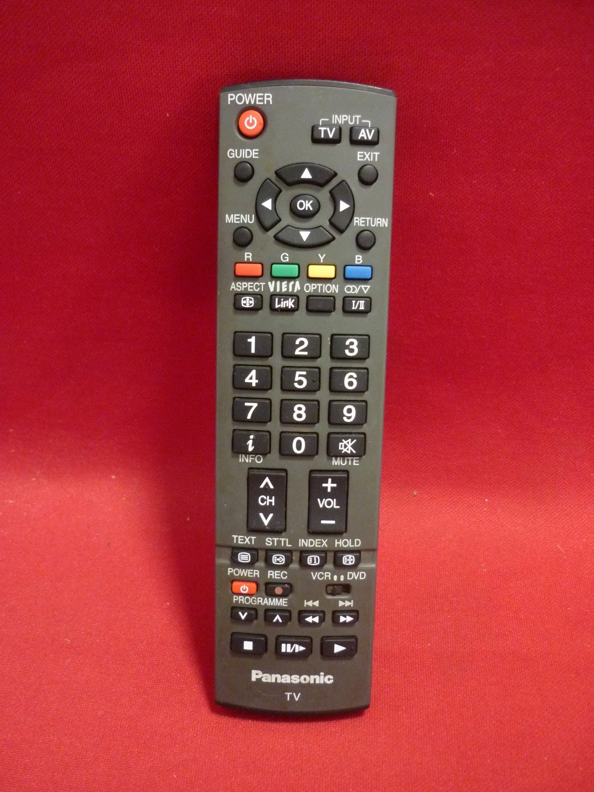 Panasonic Tv Remote Control Eur7651150 Works Well Replacement