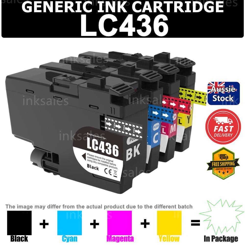 Generic Lc436 Lc-436 Ink For Brother Mfc J4340dw J4440dw J4540dw J5855dw J6555dw
