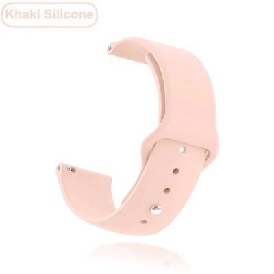 Pink Silicone 22mm Watchband Compatible Garmin Venu 2s Vivoactive 3 4s
