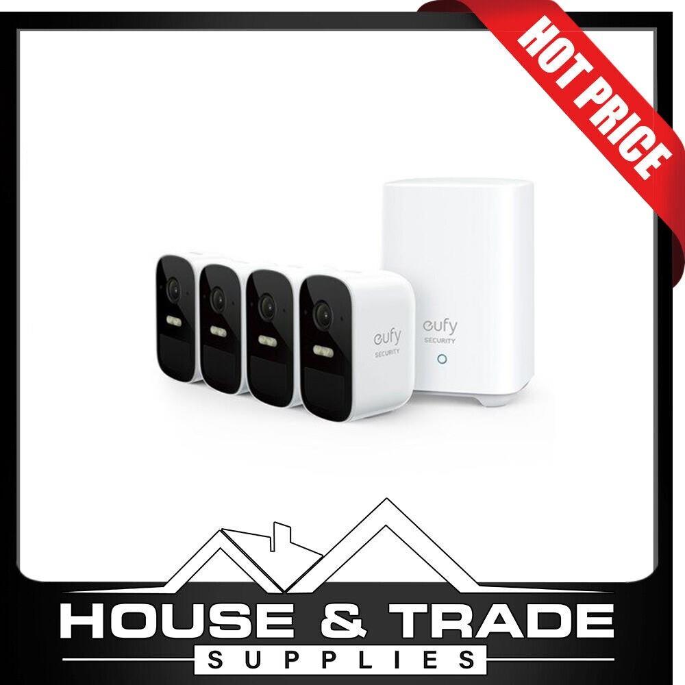 Eufy Cam 2c Pro Security Kit 4 Cameras + Nvr Base Qc9302