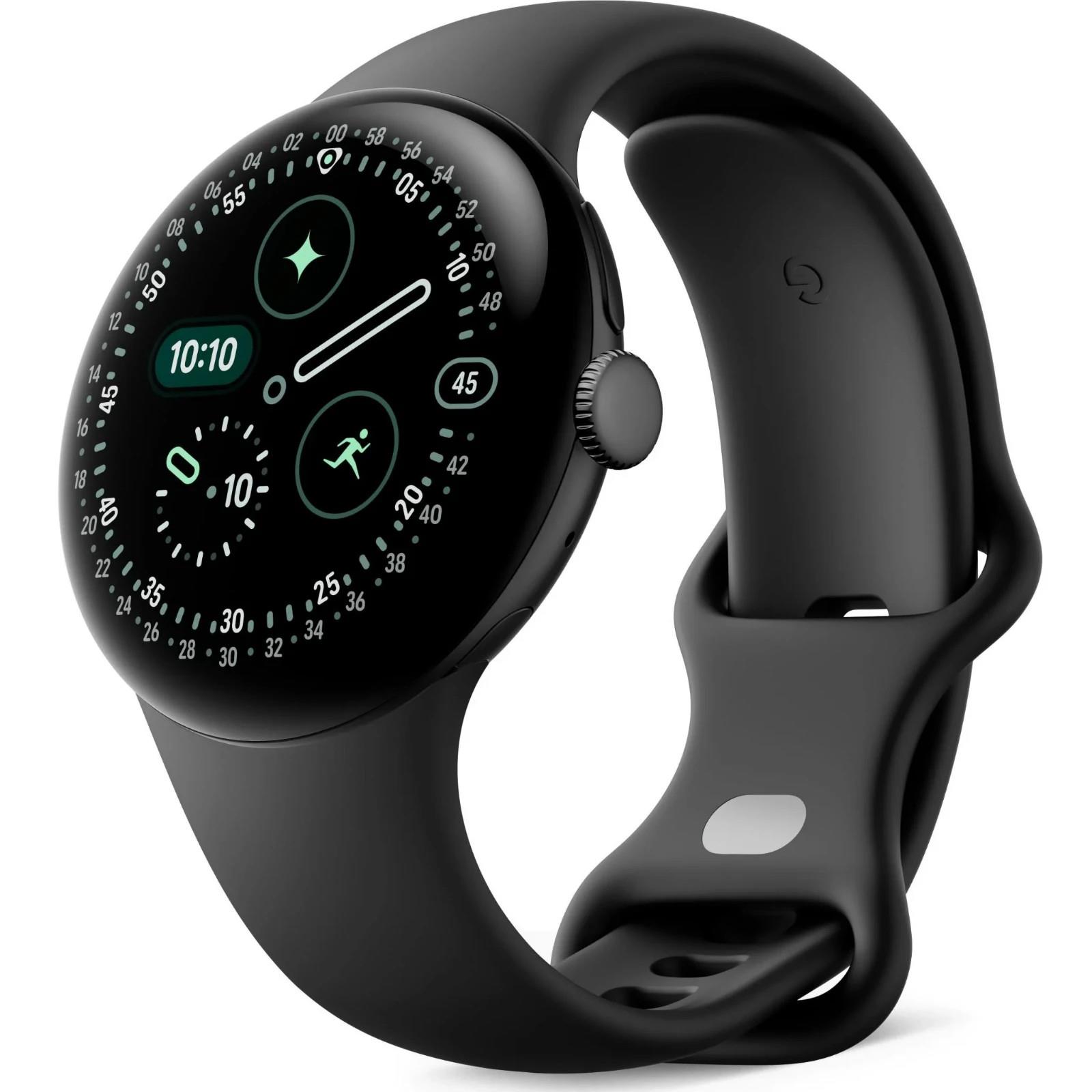 Google Pixel 4 41mm Smart Watch (ga09958-us) Matte Black Aluminium
