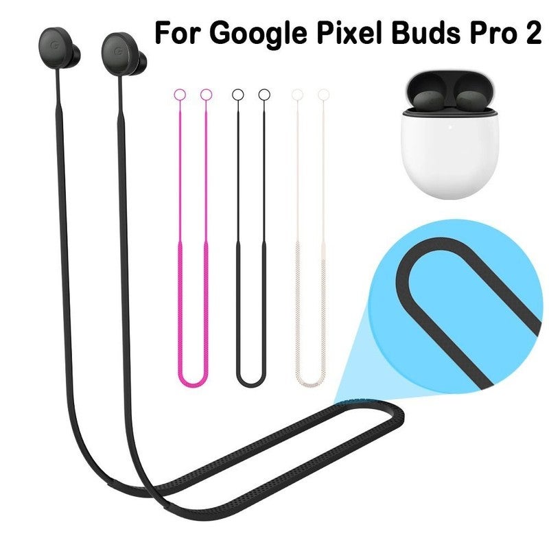 Anti-lost Neck Strap Silicone Holder Lanyard For Google Pixel Buds Pro 2
