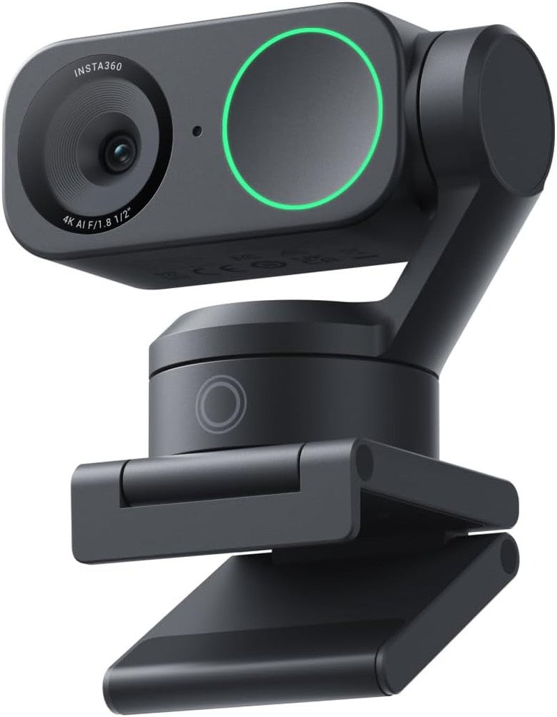 Insta360 Link 2 - Ptz 4k Webcam For Pc/mac, 1/2" Sensor, Ai Tracking,