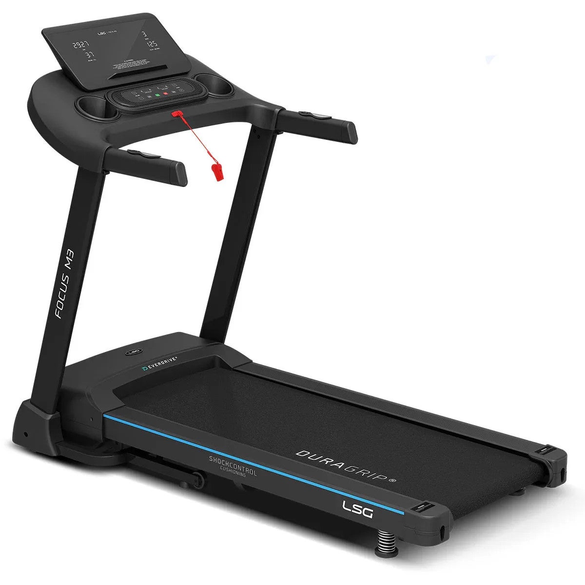 Lsg Fitness Focus M3 Treadmill 18km/h 15 Incline Bluetooth 150kg Load