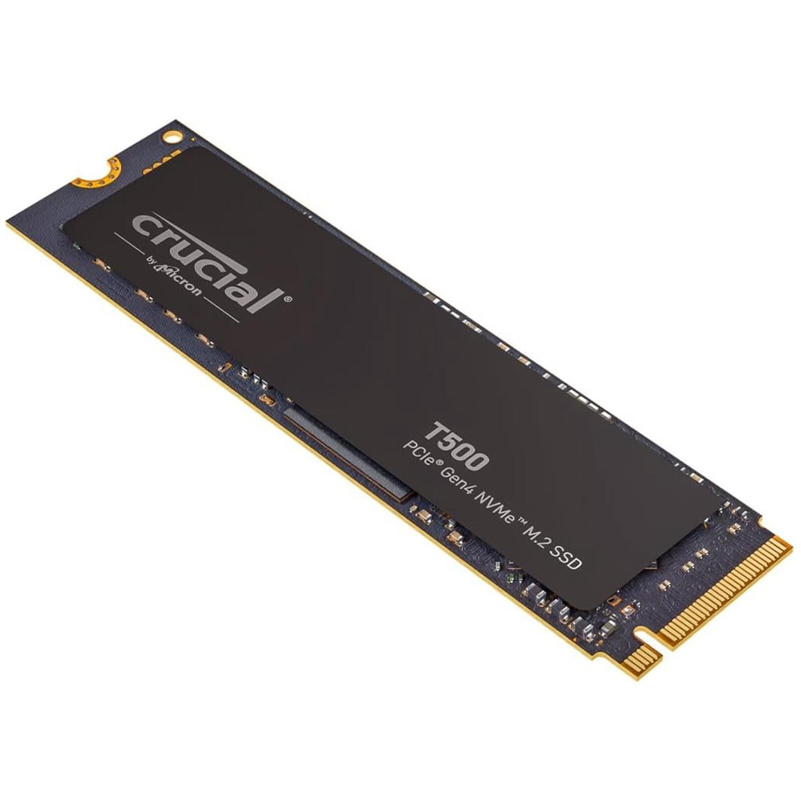Crucial 2tb M.2 Ssd T500 7400mb/s Pcie 4.0 Nvme 2280 Internal Solid