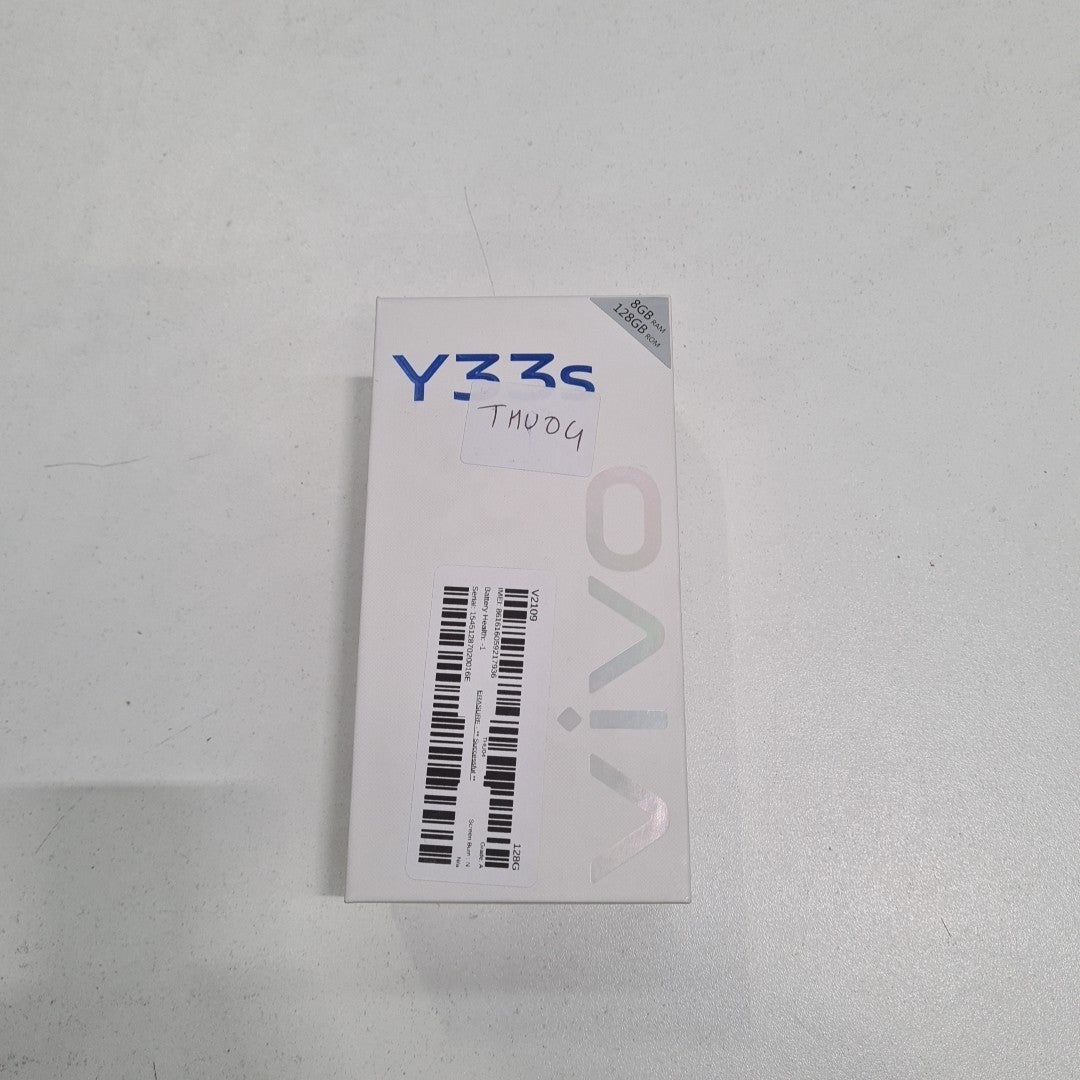 As Vivo Y33s Dual Sim Android Smartphone - 128gb, Black (unlocked)