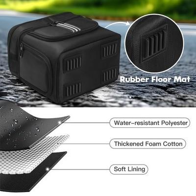 Lightweight Black Eva Storage Bag For Bluetti For Bt02 Portable Power Station