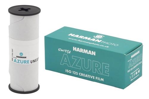 5 X Harman Switch Azure 125 Colour Negative Film (120 Roll Film)