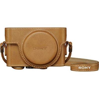 Sony Lcj-rxk Cc Beige Jacket Case For Rx100 Series Camera Japan
