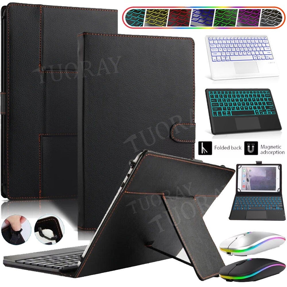 Touchpad Backlit Keyboard Case For Xiaomi Pad 6 7 8 Pro/redmi Pad Se 11/pad 2 11