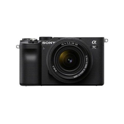 Sony Ilce-7cl Alpha A7c Black Mirrorless Camera Fe 28-60mm Lens Kit