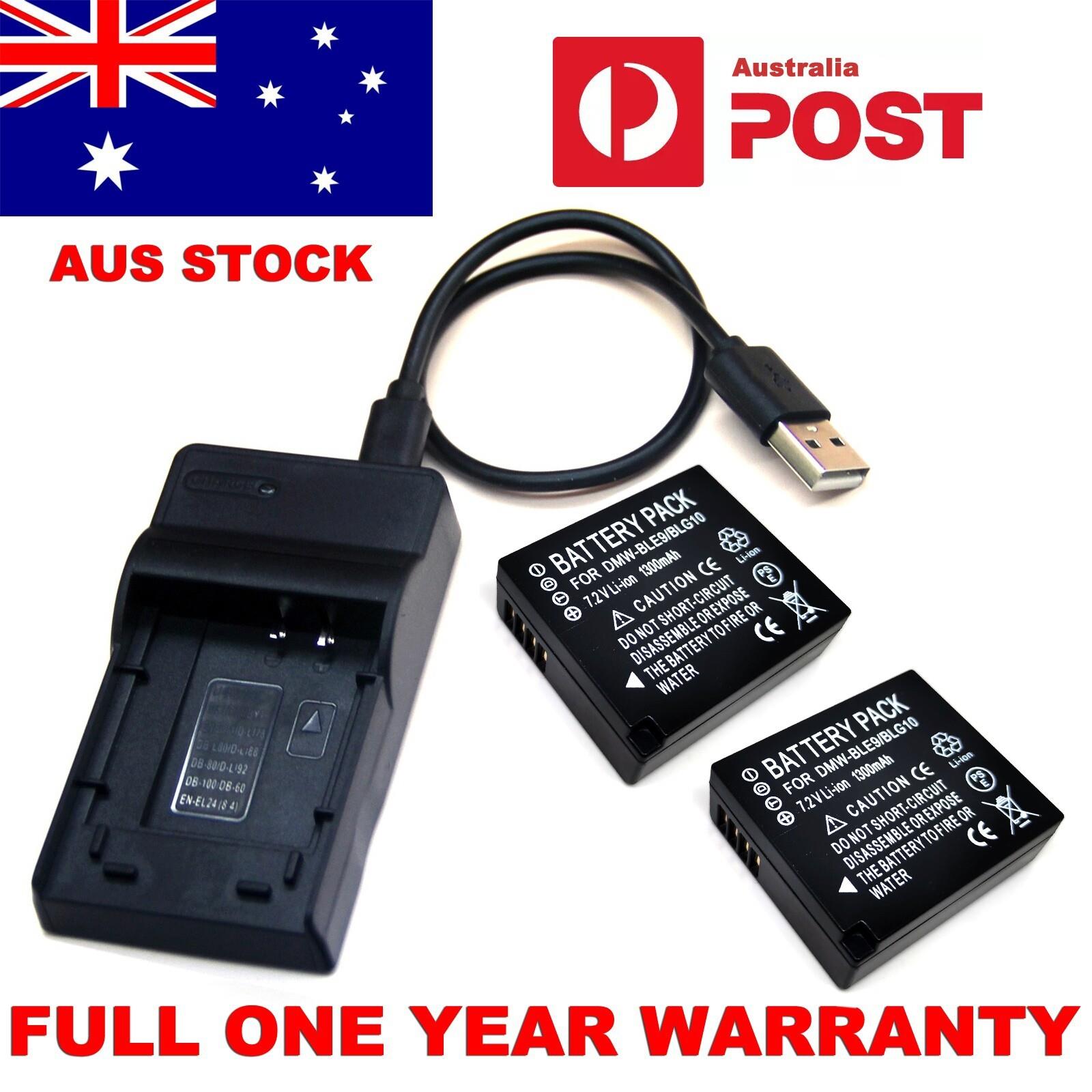 Battery / Usb Charger For Panasonic Lumix Dmc-tz100 Dmc-tz101 Dmc-tz110 Dmc-zs60
