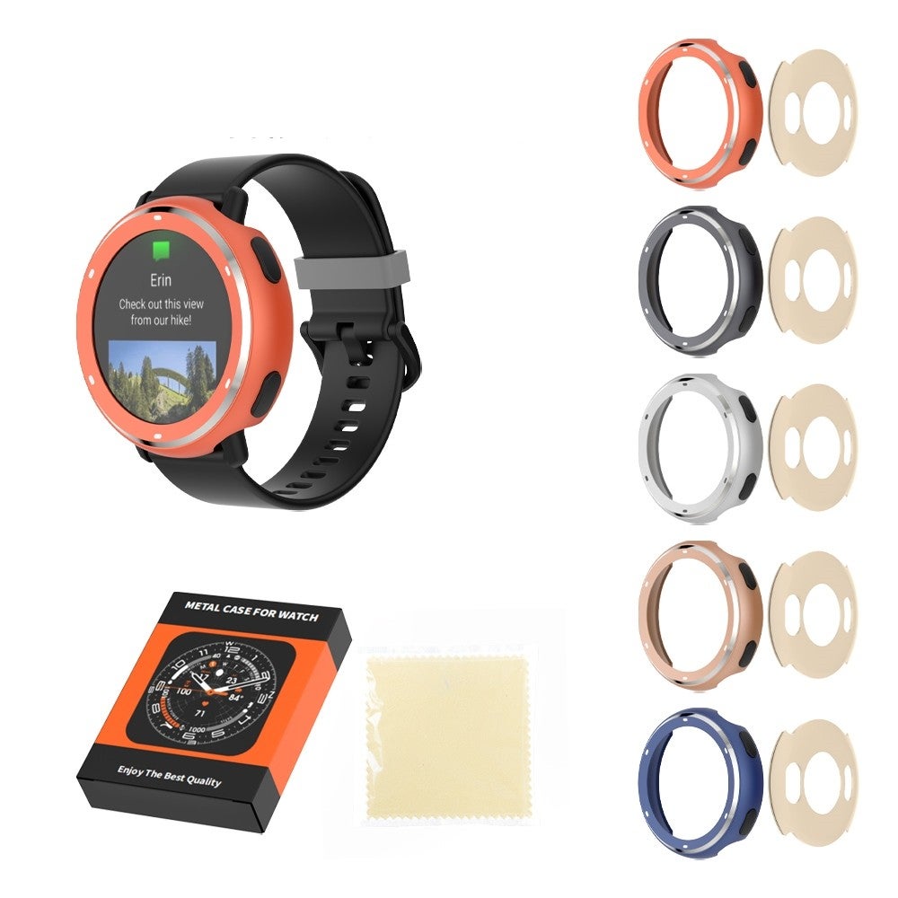 For Garmin Vivoactive 5/active 5 Smartwatch Metal Case Replacement Hard Case