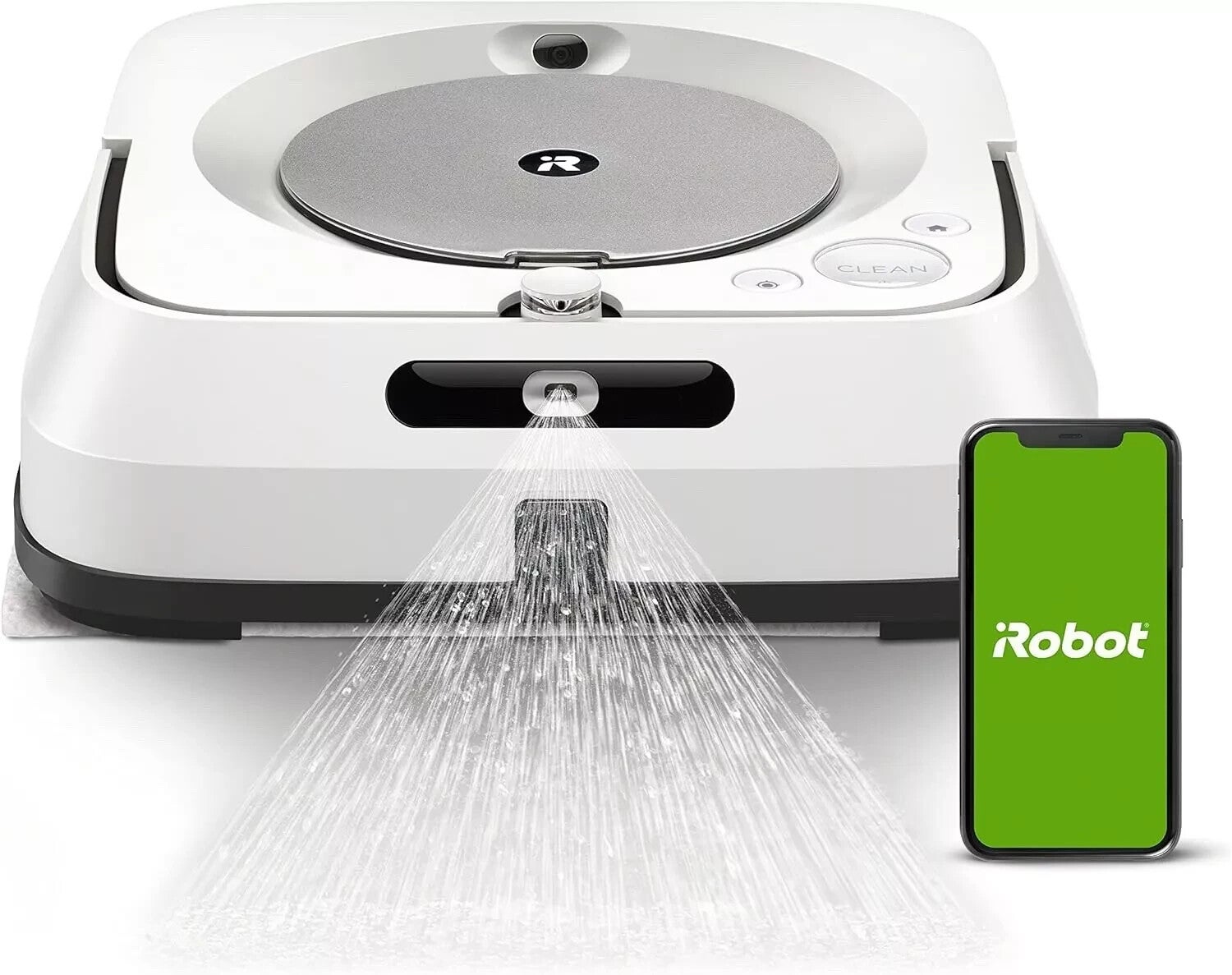 Irobot Braava Jet M6 (6110) Ultimate Robot Mop- Wi-fi Connected, Precision Jet